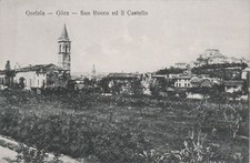 * GORIZIA GORZ - San Rocco e il Castello WWI