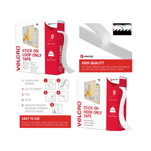 Velcro nastro adesivo uncino - adesivo,