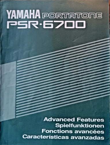 Yamaha psr 6700 workstation - yamaha,
