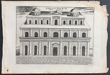 Stampa antica piazza cavalieri