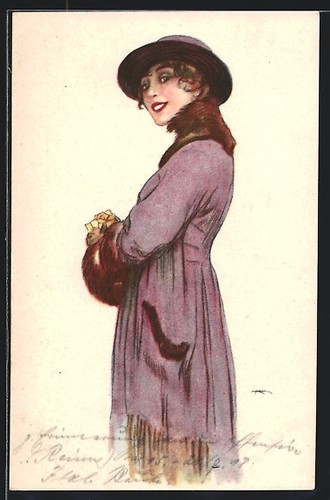 Cartolina artistica leopoldo - cartolina,