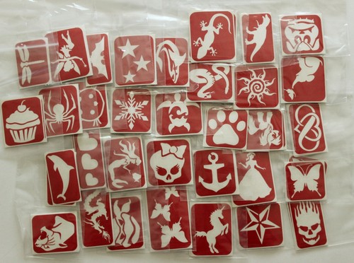 Maybel glitter tattoo - glitter,
