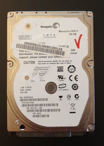 Hard disk seagate momentus - disk,