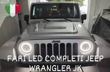 2X FARI 7" LED H4 PER JEEP
