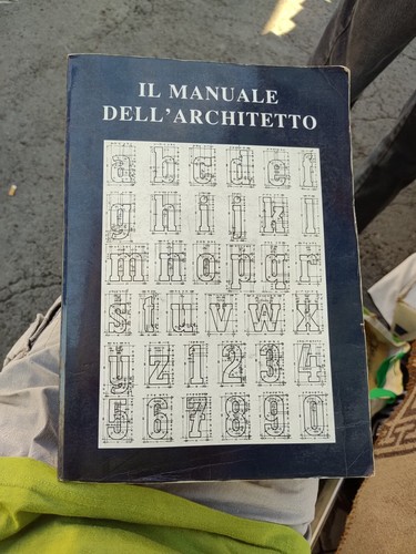 Manuale dell architetto - il,
