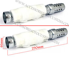 DB KILLER SILENZIATORE MARMITTA MOTO TERMINALE DI SCARICO UNIVERSALE 46 mm DIAM