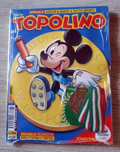 Topolino 3166 disney - 3166, agosto