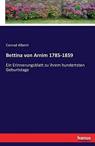 Bettina von arnim - bettina,