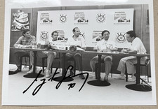 Ayrton senna autografo firmato - ayrton,