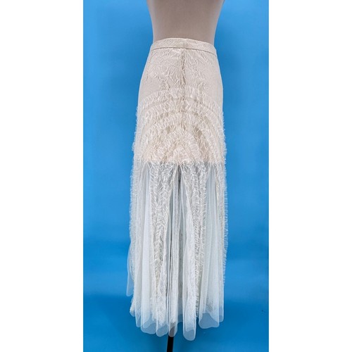 Maxi gonna tulle pizzo - maxi,