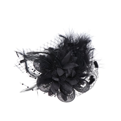 Copricapo donna con piume - ,