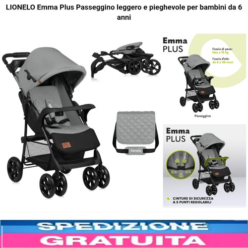Passeggino leggero pieghevole