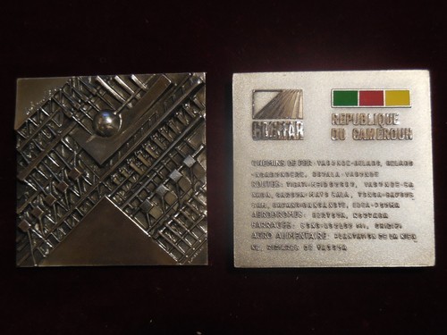 Placchetta medaglia quadrata - medaglia,