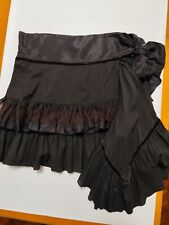 Gonna Vintage PINKO originale con Volant E Balze Asimmetrica. 