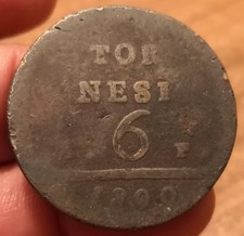 Coin tornesi 1800 kingdom - coin,