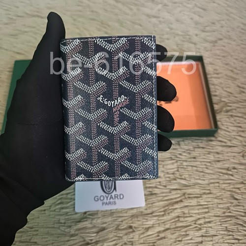 Goyard blue leather - blue,