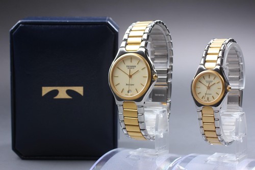 Orologio coppia bicolore