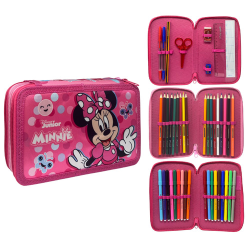 Astuccio zip scuola minnie - 3,