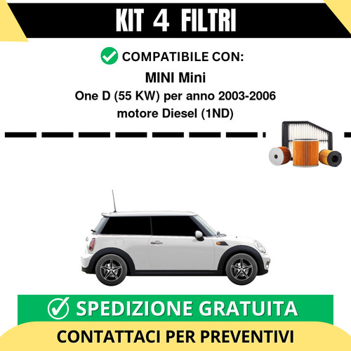 Kit filtri risparmio per - kit, 4