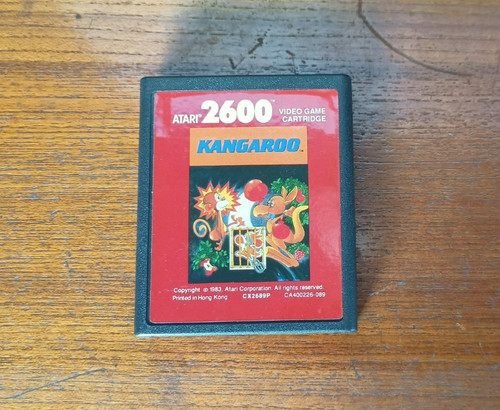 Kangaroo atari 2600 - kangaroo, rarissimo