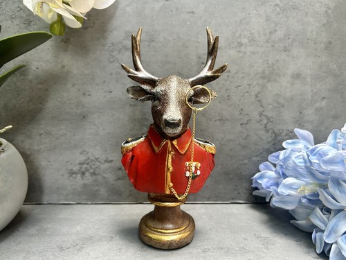 Busto cervo ornamento - busto,