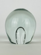 Scultura In Vetro Sfera Massiccia 8Kg Modernariato Italiano Design 1960