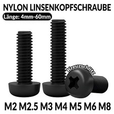 M2 M2.5 M3 M4 M5 M6 M8 nylon