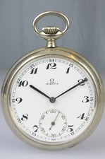 Omega Orologio Tasca "Ferroviario" 52mm Omega Cal. 19" (LBTI) Swiss 1920s