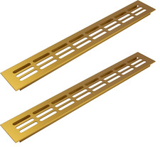 2x Griglia Aerazione Oro