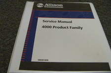 Allison 4500RDS 4500SP 4700EVS
