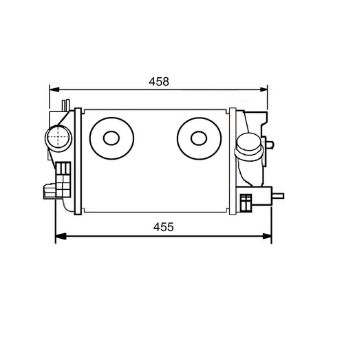 Nrf intercooler llk - llk, radiatore