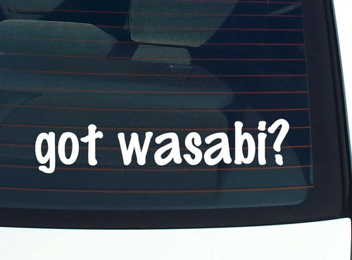 Hai wasabi decalcomania - hai, wasabi?