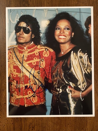 Foto firmata michael jackson - foto,