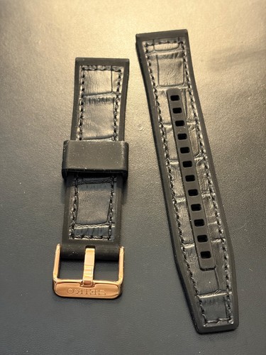 Cinturino nuovo seiko pelle - nuovo,