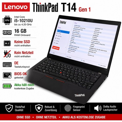 Lenovo thinkpad t14s - 💻,