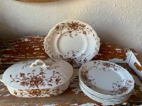 Antico lotto piatti torte - piatti,