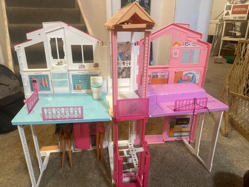 Mattel barbie rosa pieghevole - mattel,