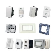 INTERRUTTORI PRESE COMPATIBILE