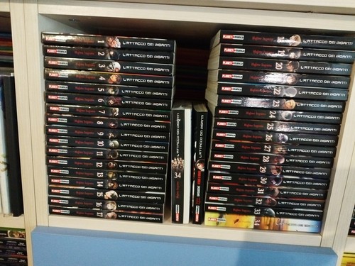 Attacco dei giganti manga - dei,