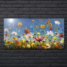 Ölgemälde Blumen wiese