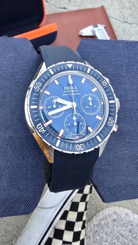Orologio doxa blu usato sub - blu,