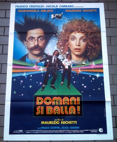 Domani balla poster - domani, si