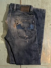 Pantalone Uomo Jeans Diesel Kid Paddom J SP8 Wash 00YG1 Usato con tagli