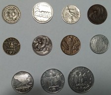 Selezione 11 monete Regno d'