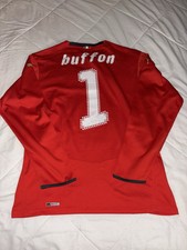 MAGLIA ITALIA MATCH WORN BUFFON 2008 SHIRT JUVENTUS PARMA ITALY MAILLOT CAMISETA