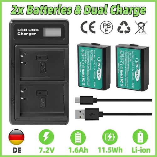 Batteria e10 lpe10 per - lpe10,