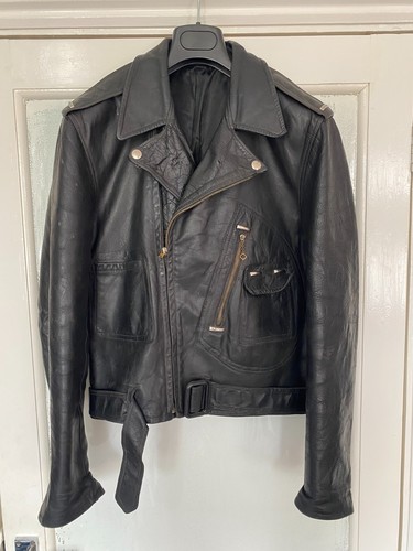 Anni giacca pelle biker - ,