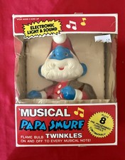 Musical Papa Puffo 1983 talbot