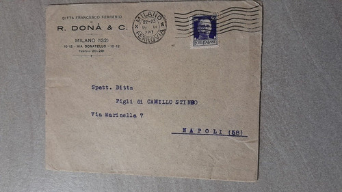 1932 storia postale - storia,