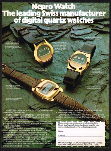 Orologio lcd quarzo nepro - quarzo,